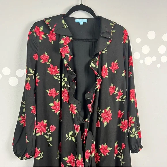 Draper James RSVP Wrap Dress Size XS - Picture 8 of 12